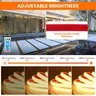 Bandes néon COB à énergie solaire – vue 3