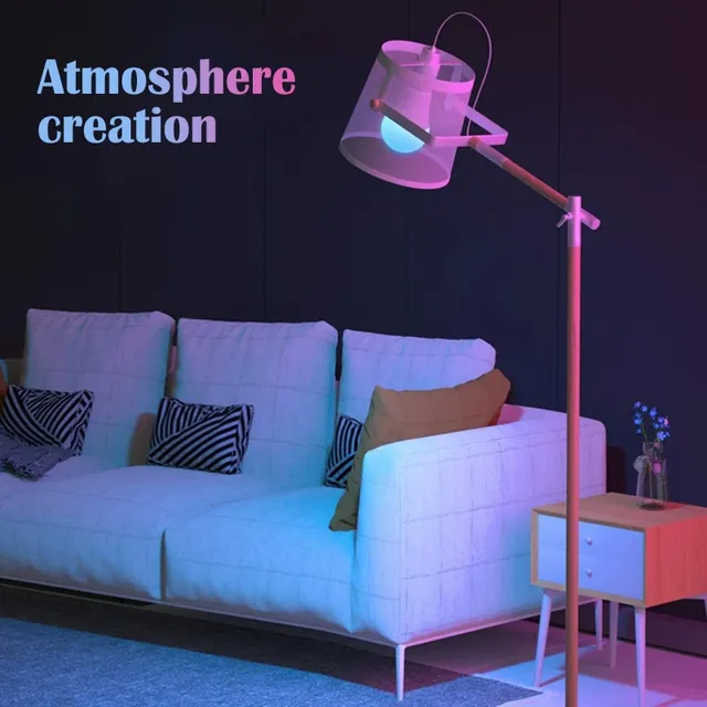Ampoule LED multicolore RGB – vue 2