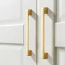 Poignées armoires portes tiroirs or brossé moderne… – vue 2
