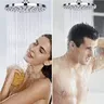 Pommeau douche pluie haute pression huit pouces inox… – vue 3