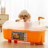 Baignoire portable animaux plastique durable ovale… – vue 2
