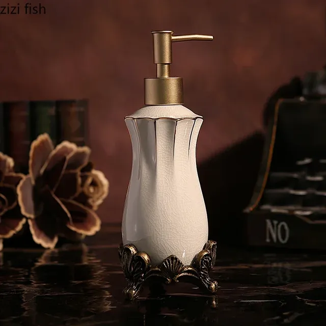 Distributeur de savon en céramique Portable – vue 4