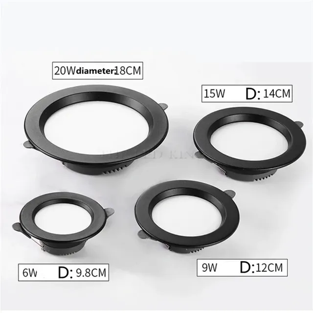 Lampe encastrable circulaire – vue 5