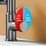 Robinet de lavabo LED à affichage numérique – vue 5