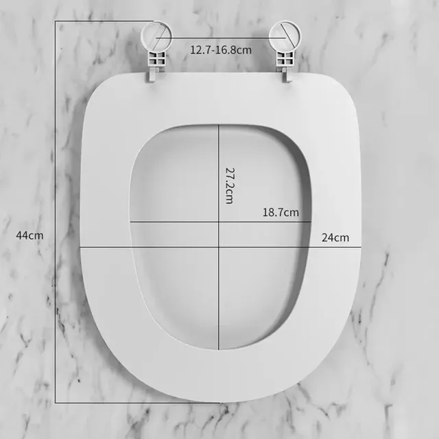 Siège de toilette robuste avec une mise au point sur le… – vue 4