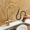 Robinet d'eau pure trois en un tout en cuivre – vue 3