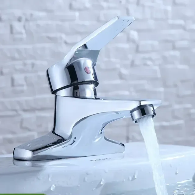 Robinet de salle de bains mélangeur chaud et froid – vue 4