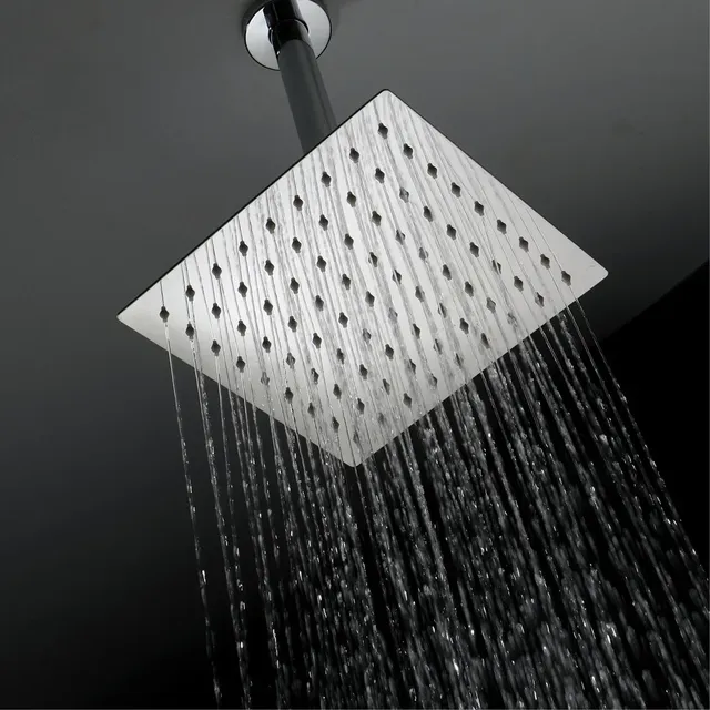 Pommeau de douche carré en acier inoxydable 304 – vue 5