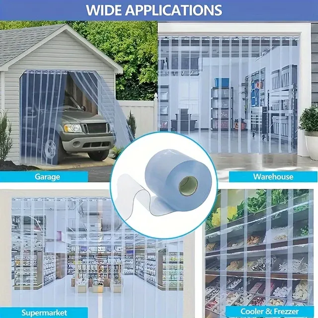 Bande de rideau souple coupe-vent en PVC – vue 5
