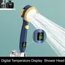 Pommeau de douche à affichage numérique de…