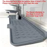 Tapis de vidange d'évier en Silicone pour robinet de… – vue 4