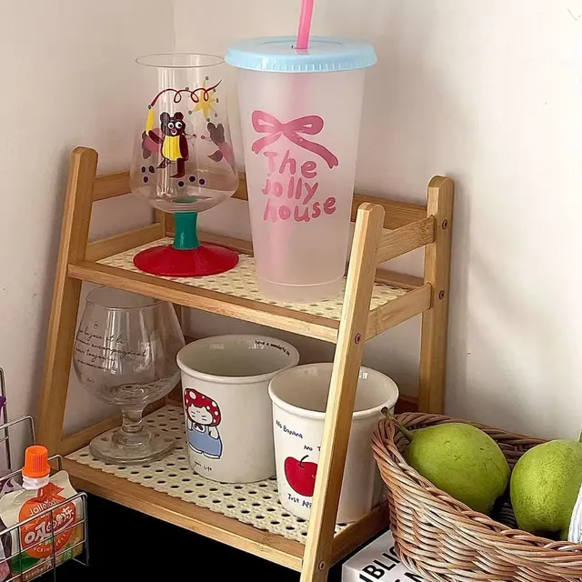 Étagère de rangement en bois pour cuisine – vue 3