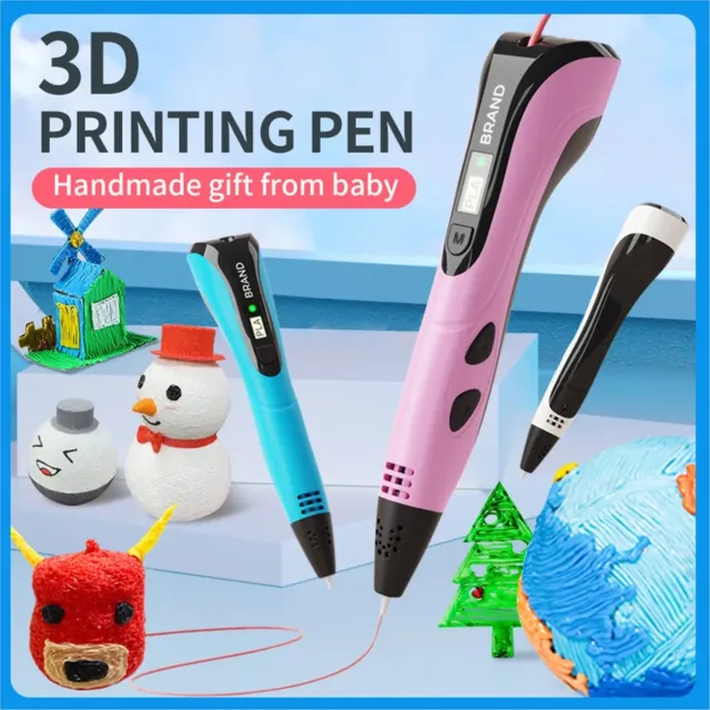 Stylo d'impression 3D écran d'affichage LCD Type C 0.7mm… – vue 2