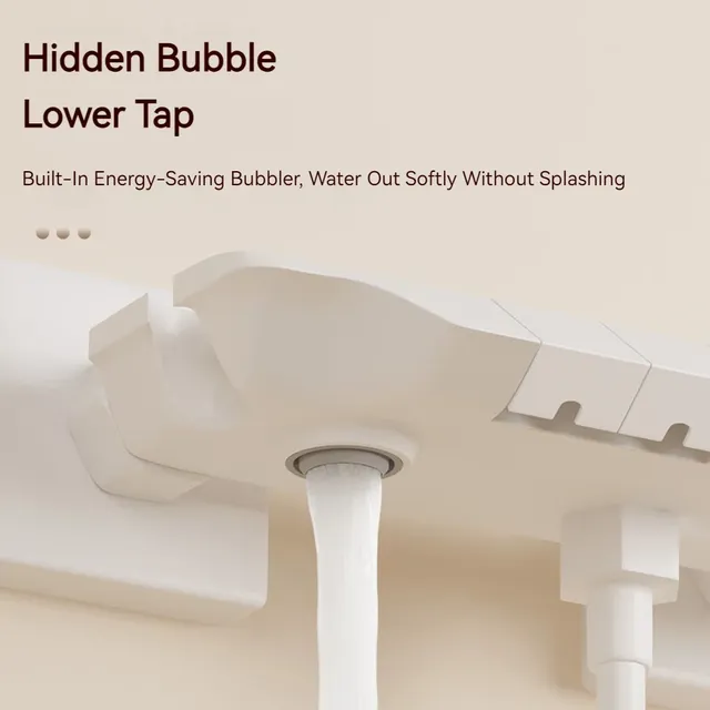 Bain blanc numérique Led salle de bain froide et chaude… – vue 4
