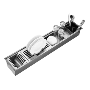 Évier de cuisine nano à base intégrée