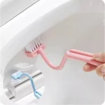 Brosse de toilette incurvée avec poignée d&rsquo;angle, accessoires de cuisine, outils de livres, HOBooks