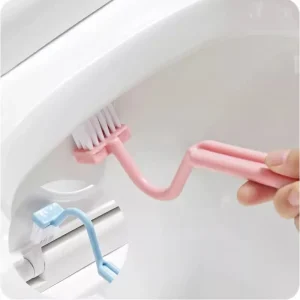Brosse de toilette incurvée avec poignée d&rsquo;angle, accessoires de cuisine, outils de livres, HOBooks