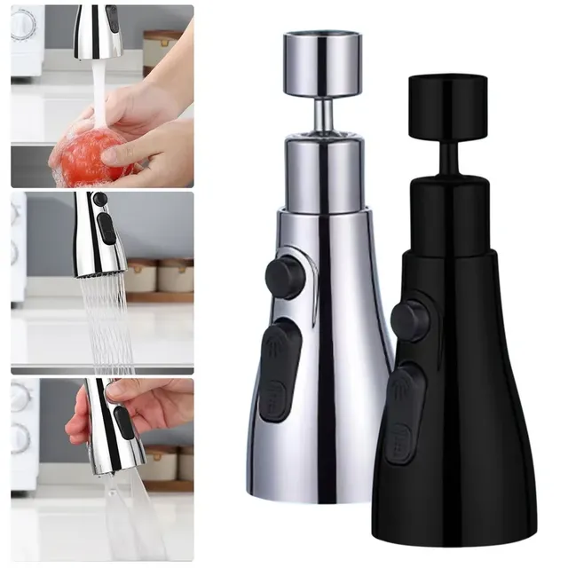 Robinet de cuisine Flexible 3 en 1