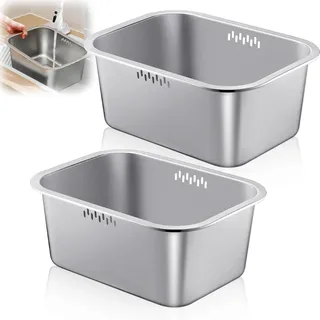 Casserole à vaisselle Portable en acier inoxydable