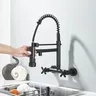 Robinet de cuisine noir – vue 5