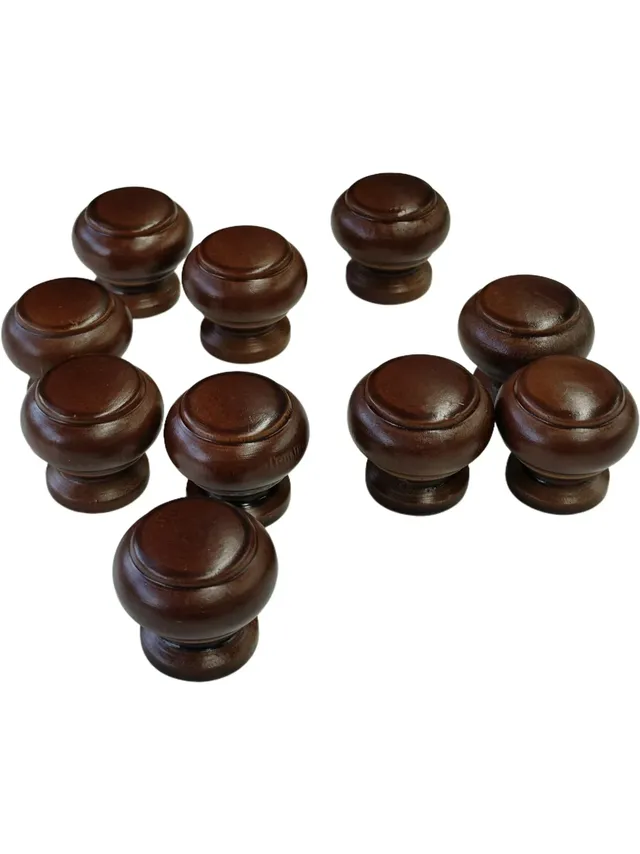 Lèvent d'armoire ronds en bois – vue 5