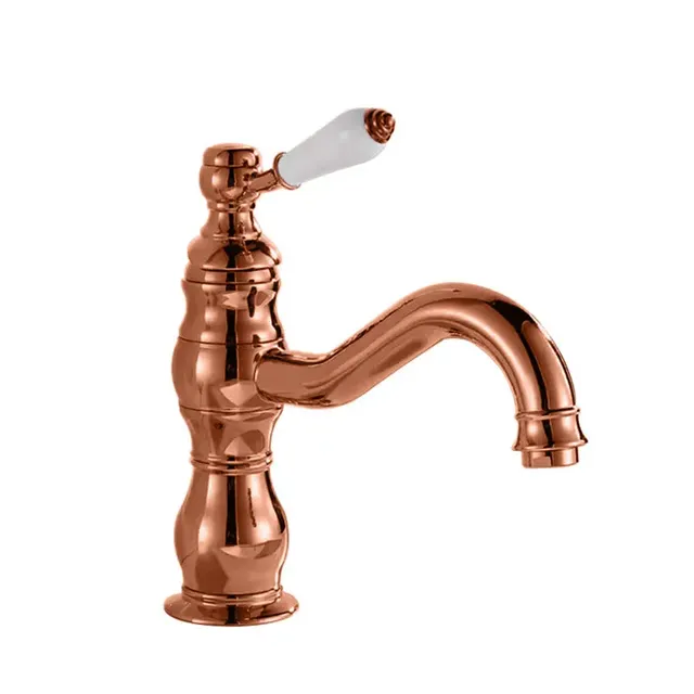 Robinet de lavabo en laiton Vintage – vue 7