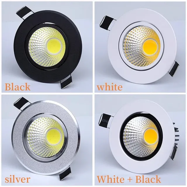Downlights LED à intensité variable 7W 10W spots 12W 15W… – vue 5