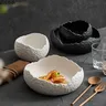 Filles à soupe en céramique irrégulière