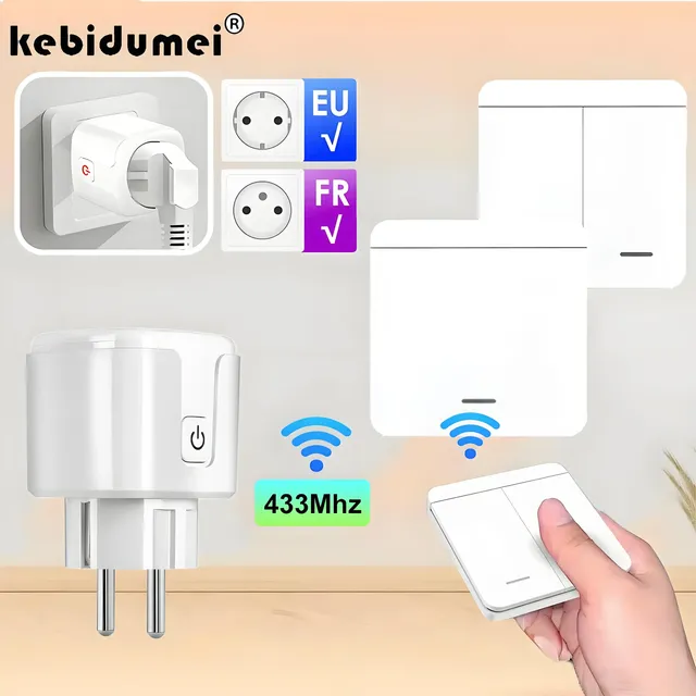 Maison intelligente télécommande sans fil prise…