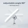 Ampoule LED E27 rotative en forme d'ovni – vue 3
