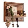 Boîte de compteur électrique décorative en bois – vue 4