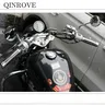 Rétroviseur rond en alliage d'aluminium pour moto – vue 3
