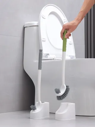 Brosse de toilette domestique sans coins morts