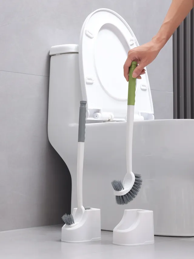 Brosse de toilette domestique sans coins morts
