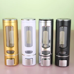 Distributeur de savon liquide de 400ml avec vis, bouteille de recharge à pression murale, salle de bains, douche, shampoing, détergent de cuisine, maison et bureau Distributeur de savon liquide de 400ml avec vis, bouteille de recharge à pression murale, salle de bains, douche, shampoing, détergent de cuisine, maison et bureau