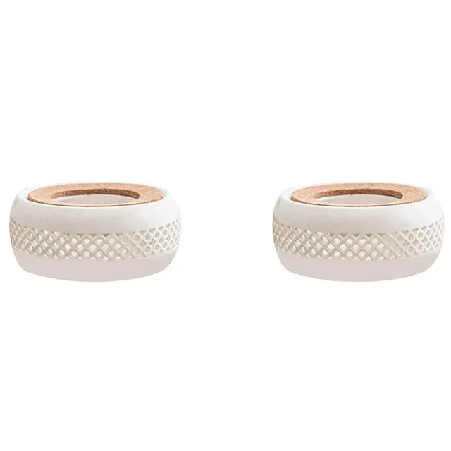 Chauffe théière porcelaine blanche ajourée sculptée…