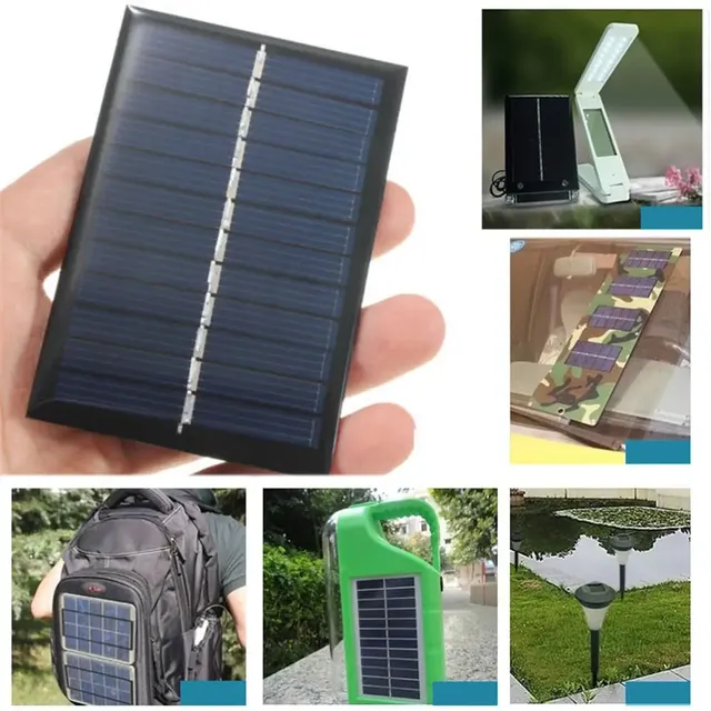 Mini panneau solaire Portable 5V 6V 12V – vue 4