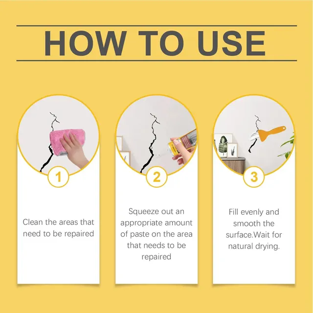 Remplisseur de réparation murale 100g – vue 3