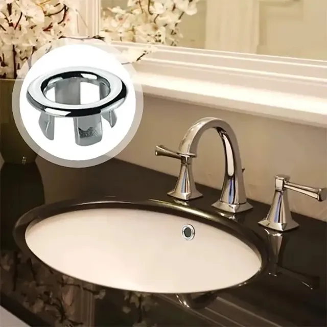 Couvercle décoratif de débordement en plastique pour… – vue 3