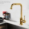 Mitigeur cuisine monocommande bronze antique laiton… – vue 4
