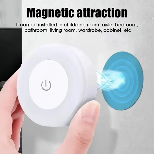 Veilleuse LED rechargeable par USB portable pour… – vue 5