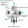 Adaptateur de conversion de tuyau d'entrée d'eau Shunt – vue 6