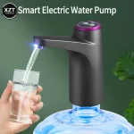 Distributeur d&rsquo;eau électrique automatique, pompe à eau USB, mini bouteille, bouteille de gallon, clics de distributeur, 19 litres