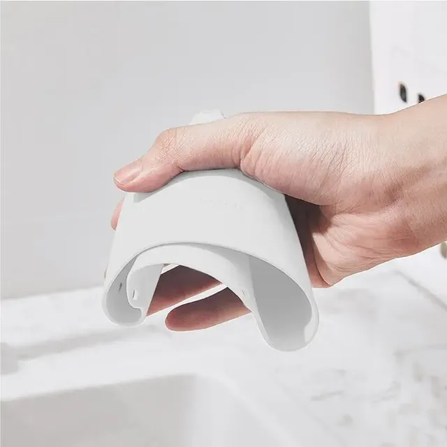Porte éponge suspendu évier lavabo silicone souple… – vue 2