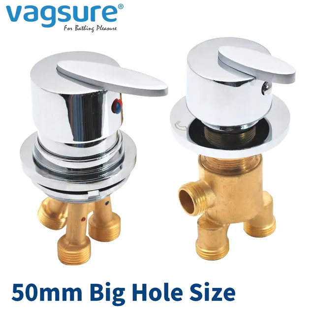 Mitigeur encastré monotrou baignoire douche laiton…