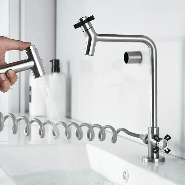 Robinets d'évier de lavabo en acier inoxydable 304 – vue 4