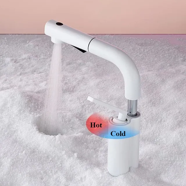 Mitigeur monocommande lavabo vasque bec haut orientable… – vue 3