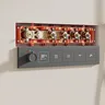 Ensemble de douche thermostatique en laiton noir pour… – vue 3
