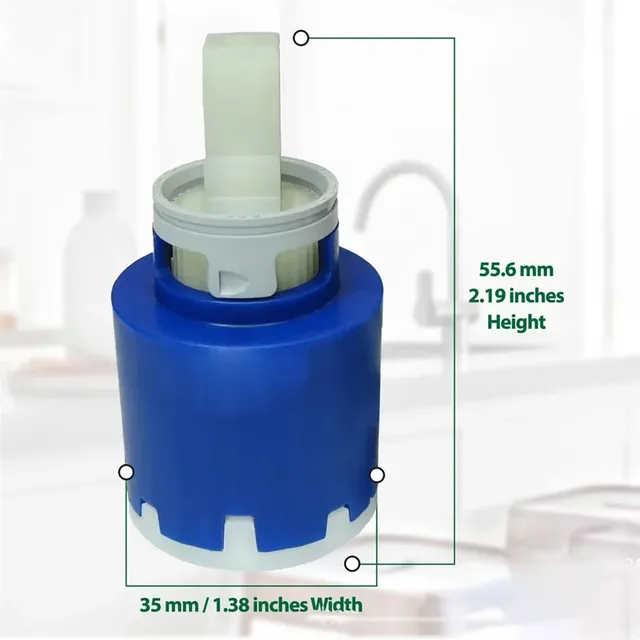 Cartouche robinet remplacement NKJ35A 35mm rotation… – vue 6