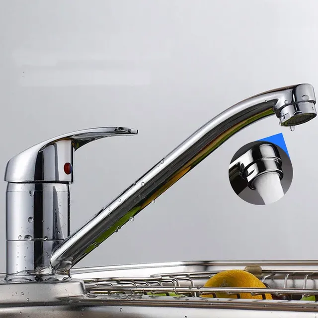 Robinet de lavabo de salle de bains modèle court – vue 2